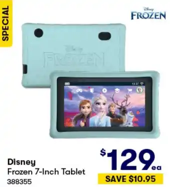 BIG W Disney Frozen 7-Inch Tablet offer