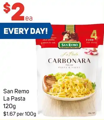 Foodland San Remo La Pasta 120g offer