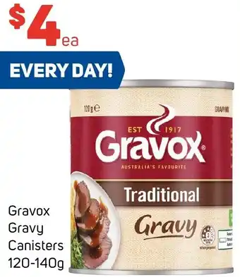 Foodland Gravox Gravy Canisters 120-140g offer