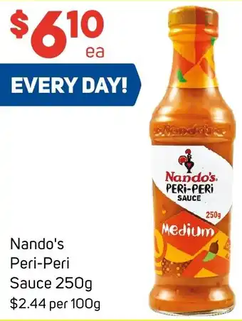 Foodland Nando's Peri-Peri Sauce 250g offer