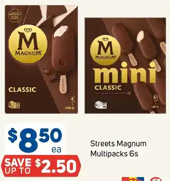 Foodland Streets Magnum Multipacks 6s offer