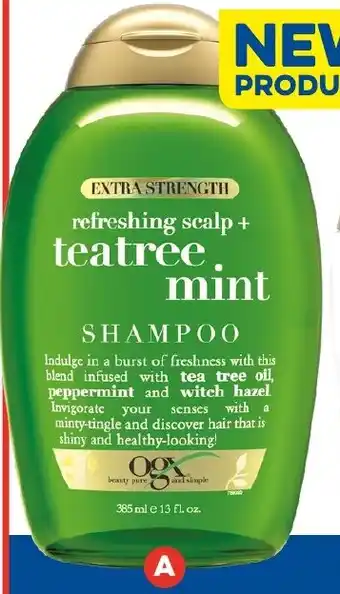 Foodland Ogx Shampoo or Conditioner 385ml offer