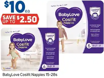 Foodland BabyLove Cosifit Nappies 15-28s offer