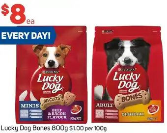 Foodland Lucky Dog Bones 800g offer