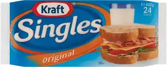 Kraft Singles 432g - From the Fridge