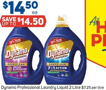 Foodland Dynamo Professional Laundry Liquid 2 Litre offer