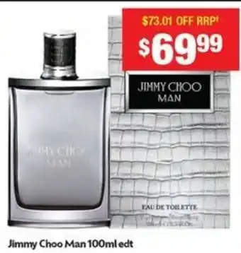 My Beauty Spot Jimmy Choo Man 100ml edt offer