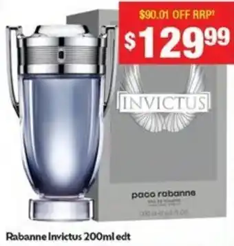 My Beauty Spot Rabanne Invictus 200ml edt offer