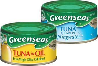 Woolworths Greenseas Tuna 95g offer
