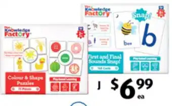 ALDI Early Learning Games or Puzzles offer