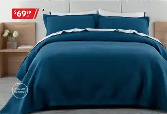 ALDI Quilted Coverlet Set - Queen/King Size offer