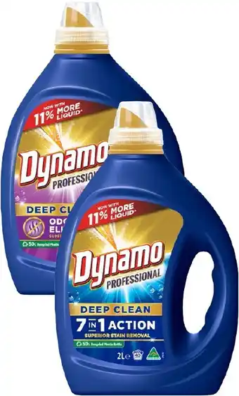 BIG W Dynamo Professional Laundry Liquid 2-Litre offer