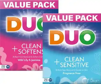 BIG W Duo Laundry Powder 5kg offer