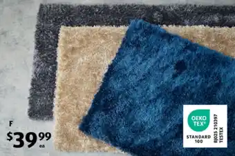 ALDI Soft Textured Rug offer