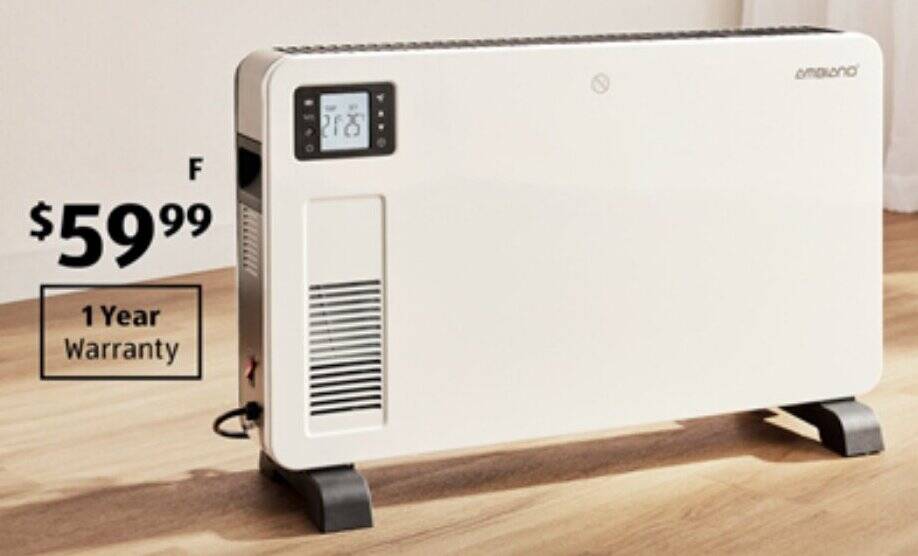 Convection Heater with Remote offer at ALDI