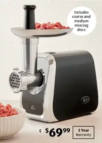 ALDI Meat Grinder offer