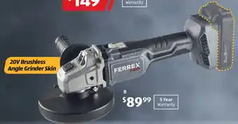 ALDI 20V Brushless Angle Grinder Skin offer