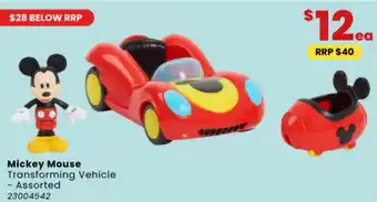 Toymate Mickey Mouse Transforming Vehicle - Assorted offer