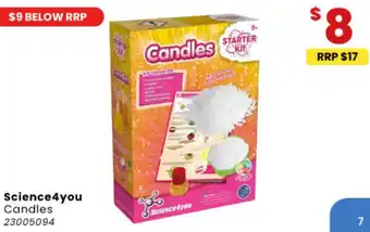 Toymate Science4you Candles offer