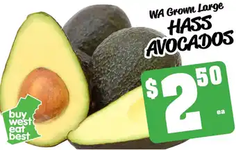 Farmer Jack's WA Grown Large HASS AVOCADOS offer