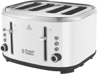 The Good Guys Russell Hobbs Legacy 4 Slice Toaster - White offer