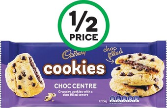 Woolworths Cadbury Cookies 156g offer