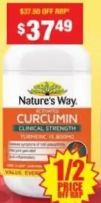 Chemist Warehouse Activated Curcumin 120 Tablets offer