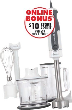 The Good Guys Kenwood Triblade 800W Stick Mixer offer