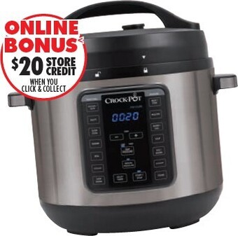 The Good Guys Crock Pot Multi Express Crock XL offer