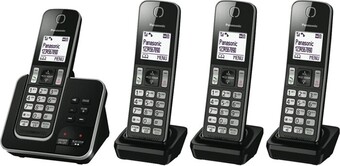 The Good Guys Panasonic Quad Pack Cordless Phone offer
