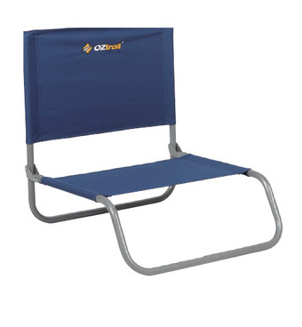 Oztrail beach chair blue