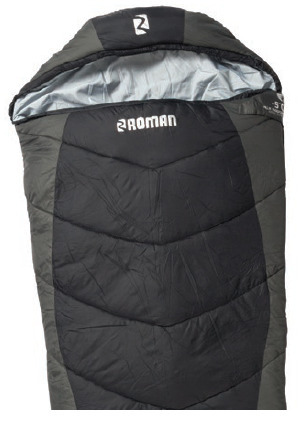 Roman palm passport black/ charcoal
