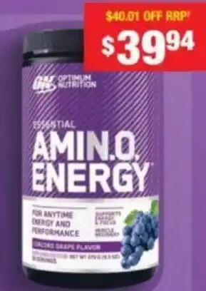 Chemist Warehouse AMIN.O ENERGY offer