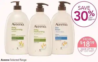 Terry White Aveeno Selected Range offer