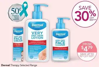 Terry White Dermal Therapy Selected Range offer