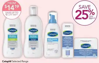 Terry White Cetaphil Selected Range offer