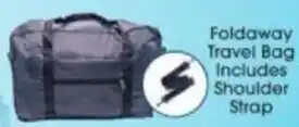 Foldaway Travel Bag Includes Shoulder Strap