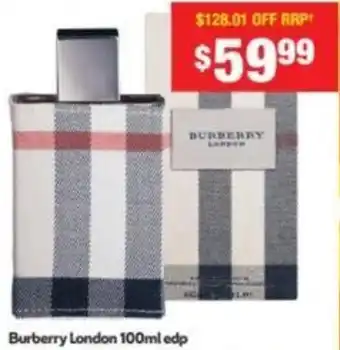 Chemist Warehouse Burberry London 100ml edp offer