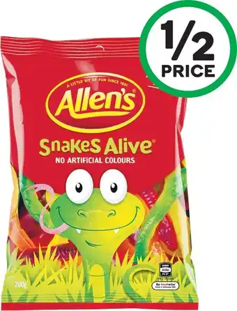 Woolworths Allen's Medium Bags 150-­200g offer