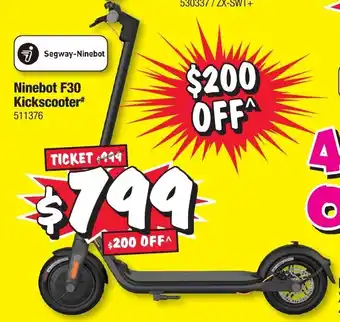 JB Hi-Fi Segway-Ninebot F30 Kickscooter offer