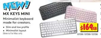 JB Hi-Fi Logitech MX Keys Mini offer