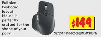 JB Hi-Fi Logitech MX Master 3 Mouse offer