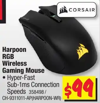 Corsair Harpon RGB Wireless Gaming Mouse