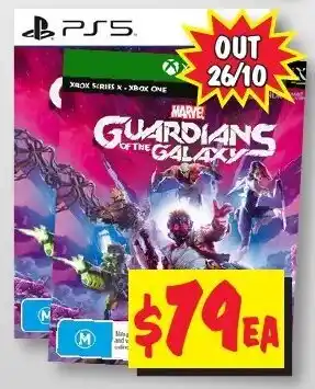 JB Hi-Fi Latest Games Guardians of the Galaxy offer