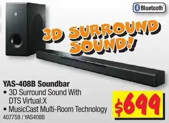 JB Hi-Fi Polk YAS-408B Soundbar offer