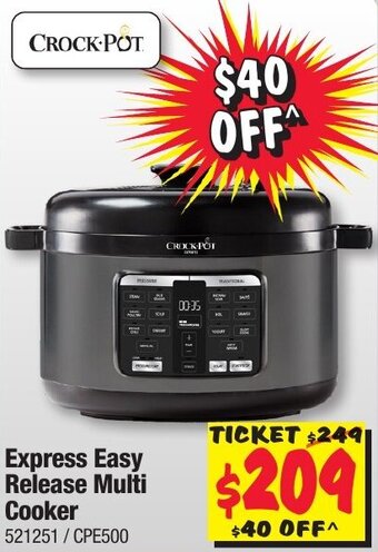 Crock.Pot Express Easy Release Multi Cooker