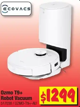 Ecovacs Ozmo T9+ Robot Vacuum