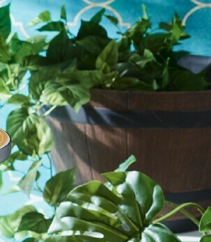 Whiskey Barrel Planter Pot 37cm