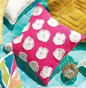 Spotlight 40% off Logan & Mason Eva Beaded Cushion 45 x 45cm offer