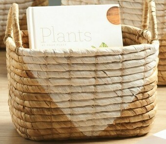 Spotlight 40% off Wordly Water Hyacinth Small Basket offer